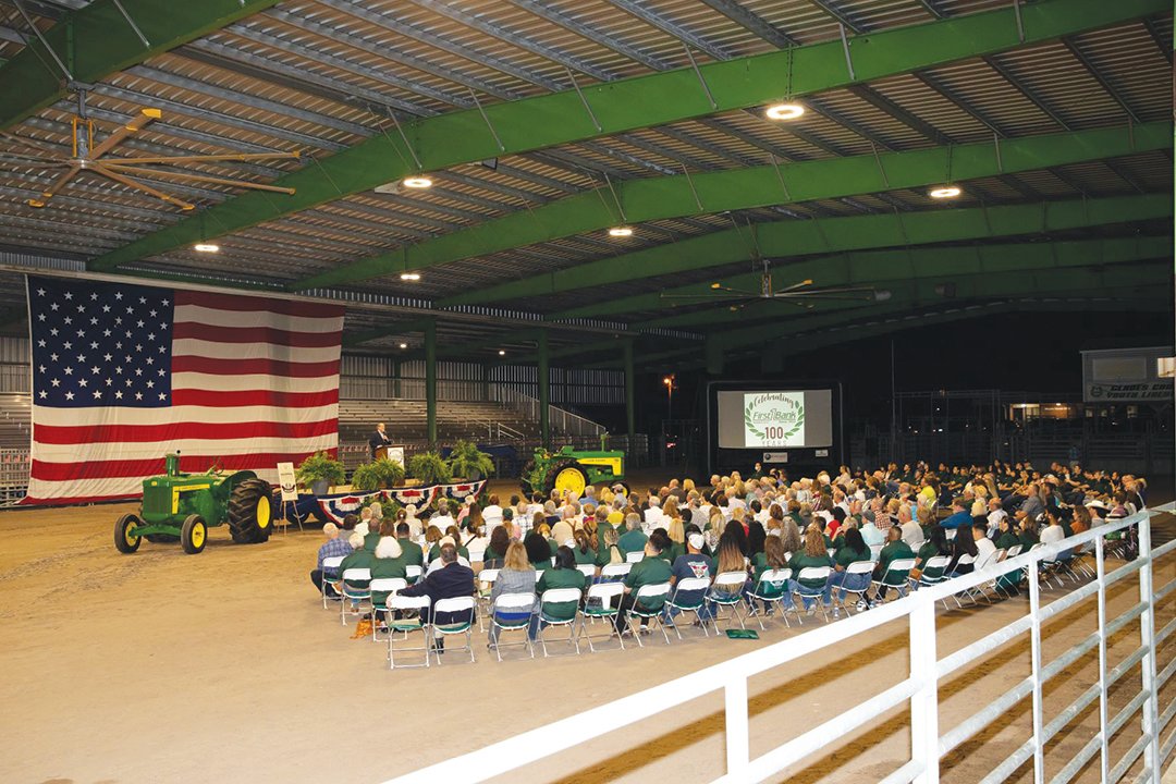 About 700 people gathered for the First Bank Centinnial Celebration Nov. 16 at the Bronson Marina in Moore Haven.